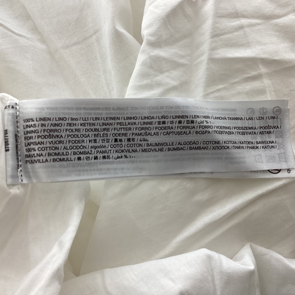 MANGO A-Line Linen Skirt, size 12 - Picture 5 of 10